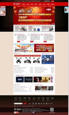 大唐视觉:北京飞歌电子网站定位策划设计